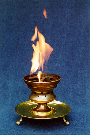 Vuur- en wierrookschaal